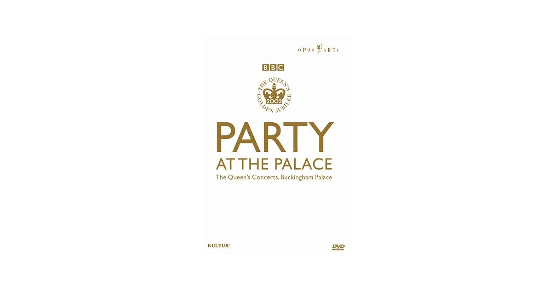 未開封　DVD Party at Palace: Queen's Golden Queens Golden Jubilee 2002 The Party at the Palace DVD, New